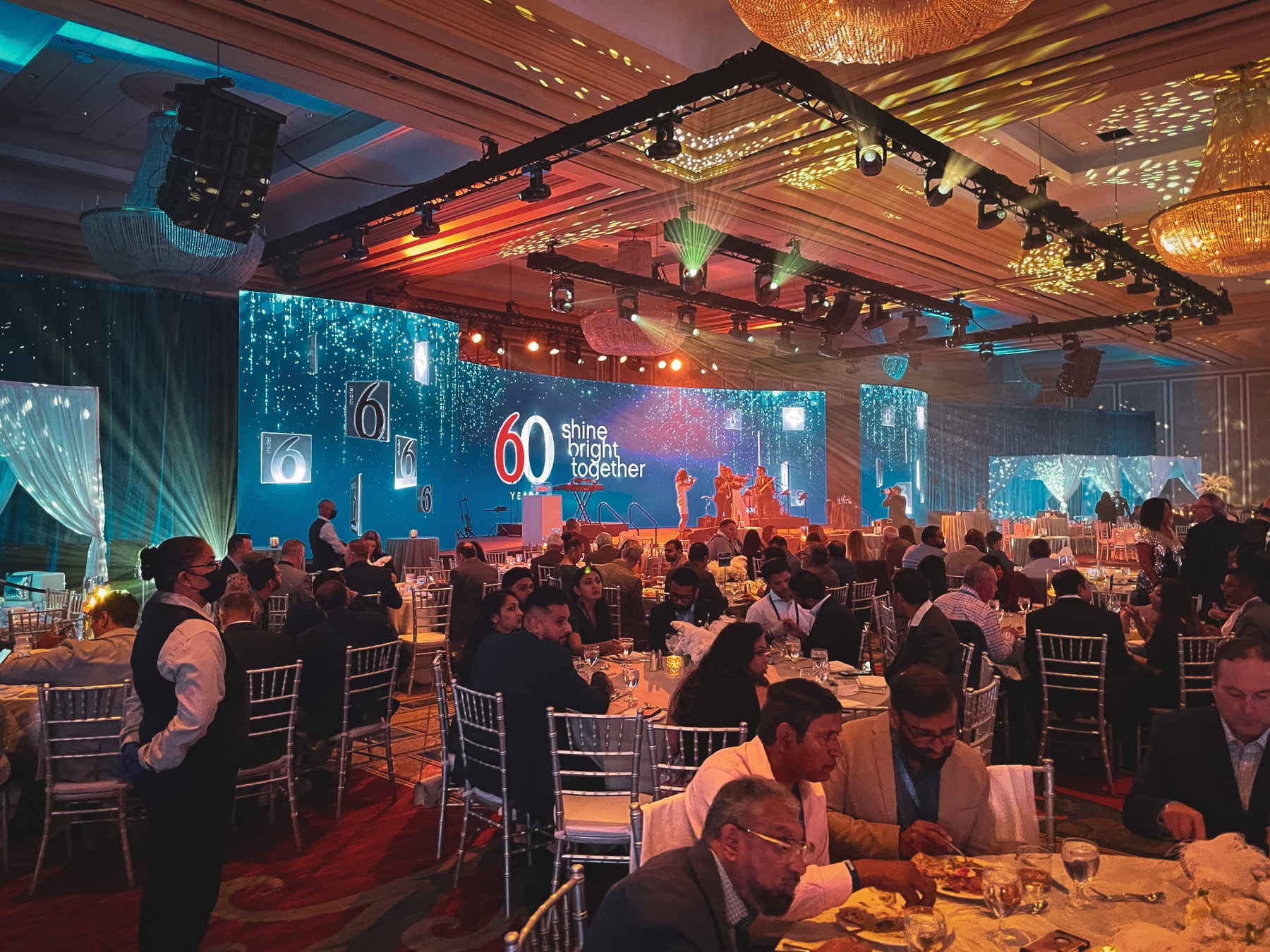 60th anniversary gala dinner