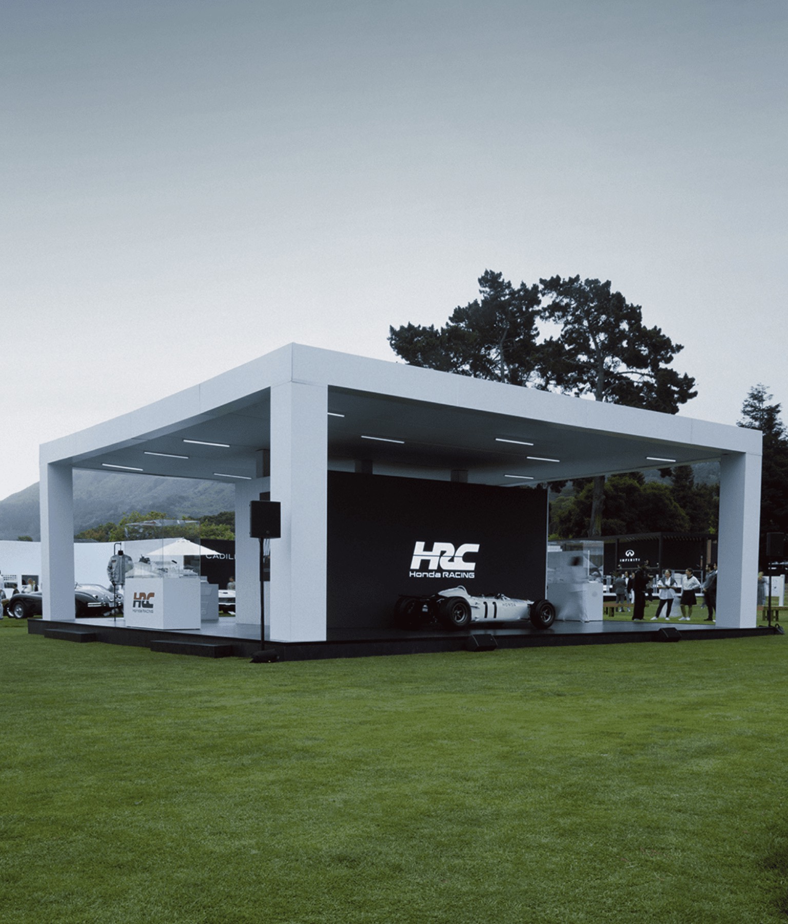 Honda Racing pavilion at The Quail